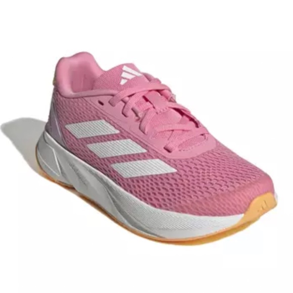 ADIDAS Light Motion Kids Duramo SL "Bliss Pink Sneakers Sz 2 1/2 - Picture 1 of 4